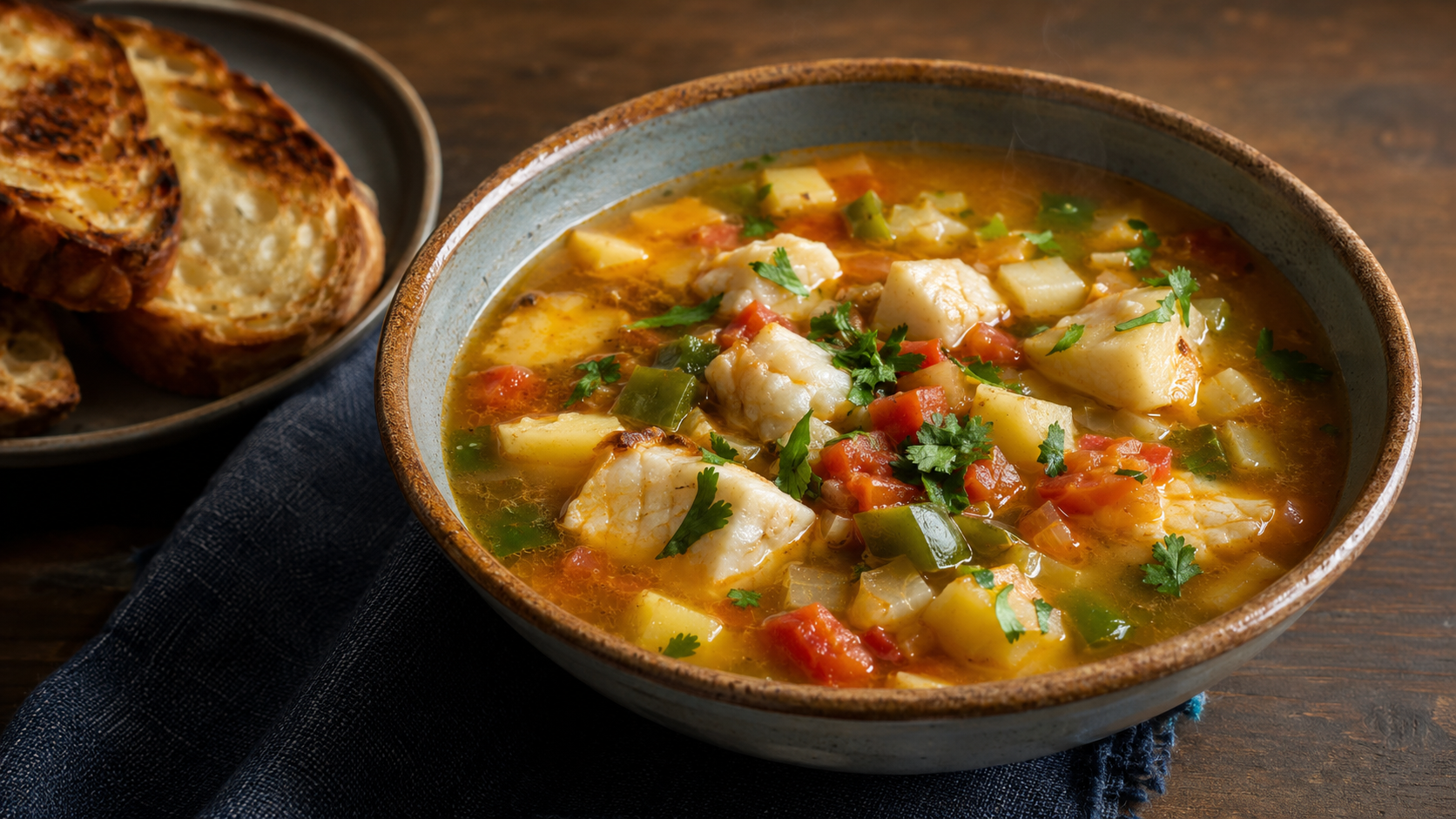 Sopa de Corvina